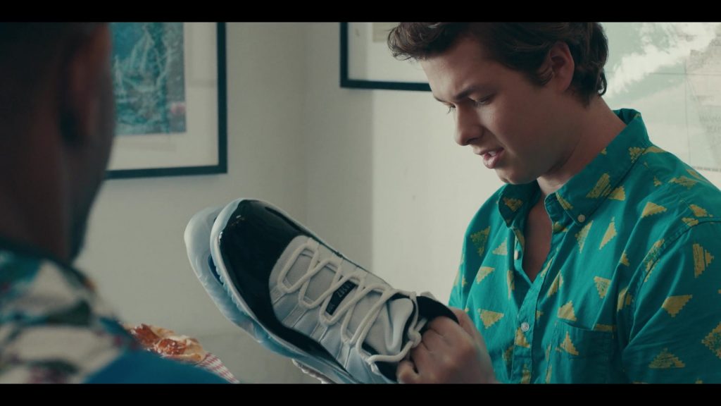 Jordan 11 Sneakers Held by Matthew Josten as Stuey in Sneakerheads S01E02 “Hustling Backwards” (2020) (Image 3)