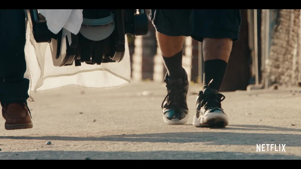 Jordan 11 Sneakers of Andrew Bachelor (King Bach) as Bobby in Sneakerheads Season 1 (2020) (Image 1)
