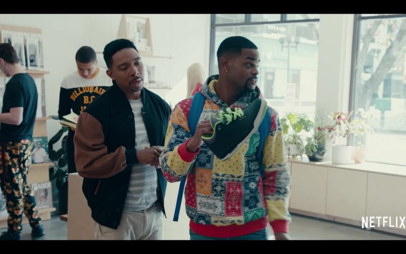 Jordan 3 Retro ‘Joker' Shoe Held by King Bach (Andrew Bachelor) as Bobby in Sneakerheads Season 1 (2020) (Image 1)