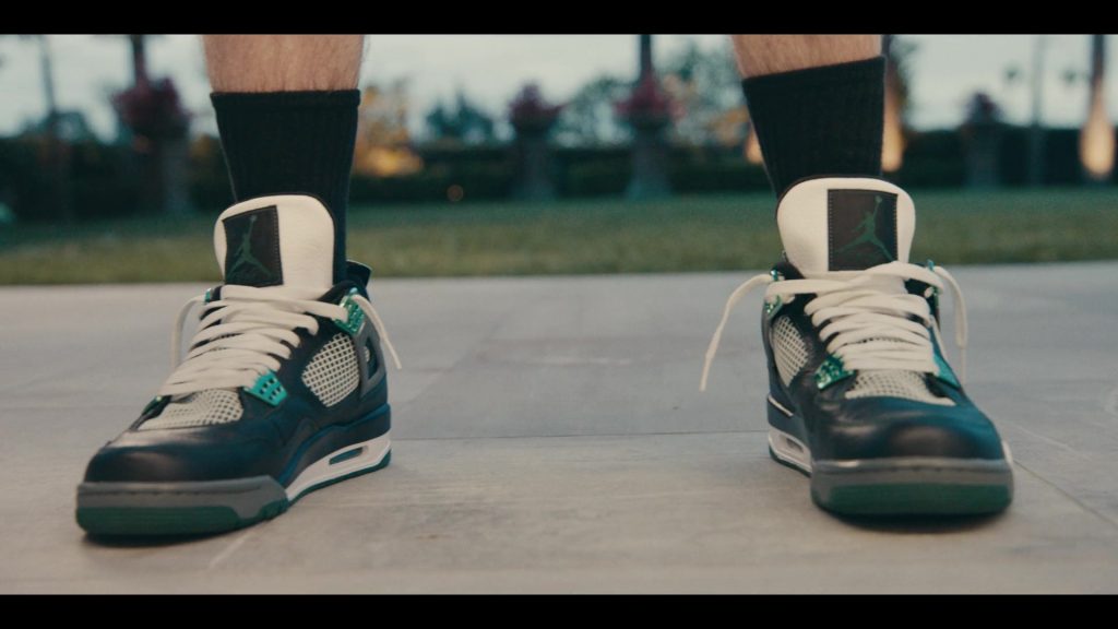 Jordan 4 Retro Oregon Ducks Men's Sneakers by Nike in Sneakerheads S01E03 “The Match” (2020) (Image 1)