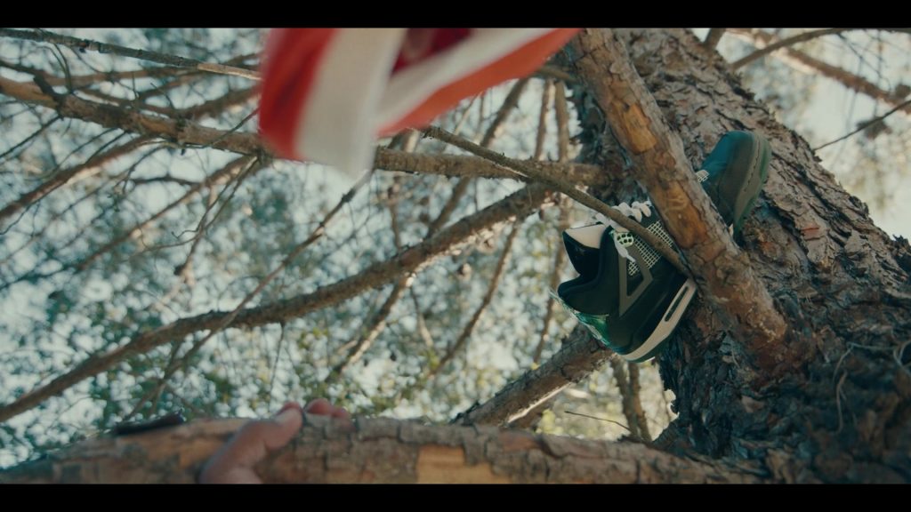 Jordan 4 Retro Oregon Ducks Men's Sneakers by Nike in Sneakerheads S01E03 “The Match” (2020) (Image 2)