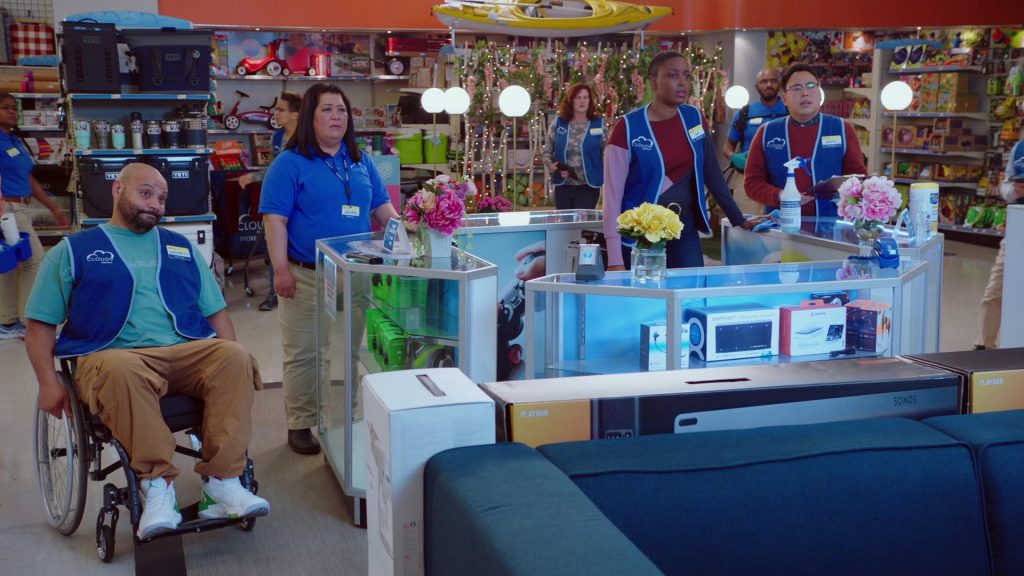 Jordan Men's Sneakers of Cast Member Colton Dunn as Garrett McNeil in Superstore S06E14 “Perfect Store” (2021) (Image 1)