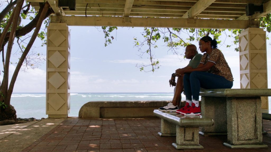 Jordan Red Sneakers and Socks in Hawaii Five-0 Season 10 Episode 8 (2019) (Image 1)