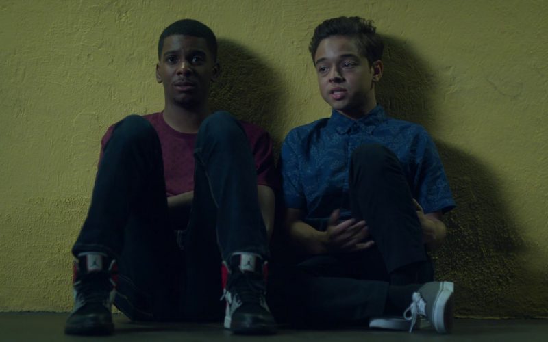 Jordan Sneakers Worn by Brett Gray as Jamal Turner in On My Block S03E07 (2020) (Image 1)
