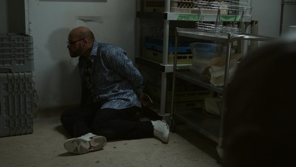 Jordan Sneakers in Get Shorty Season 3 Episode 7 “Should Not Throw Stones” (2019) (Image 1)