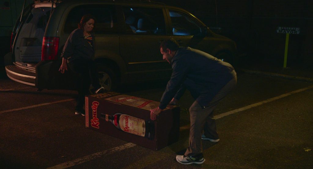 Kahlúa Liqueur and New Balance Shoes Worn by Adam Sandler in The Week Of (2018) (Image 1)