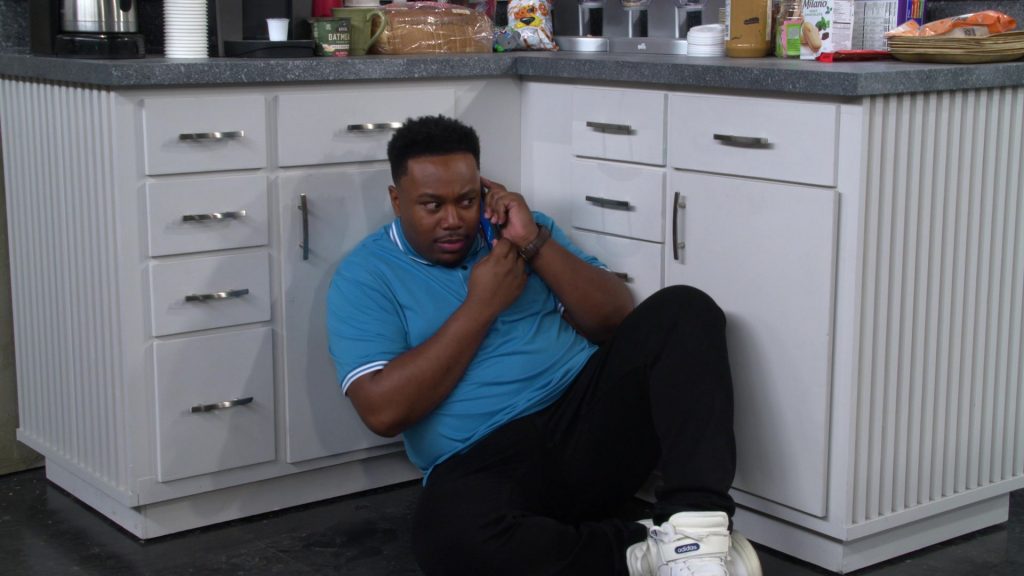 Kodiak Oatmeal, Cheetos, Pepperidge Farm Milano Mint Chocolate Cookies, Adidas Sneakers in The Neighborhood S06E08 “Welcome to the Baby Shower” (2024) (Image 2)