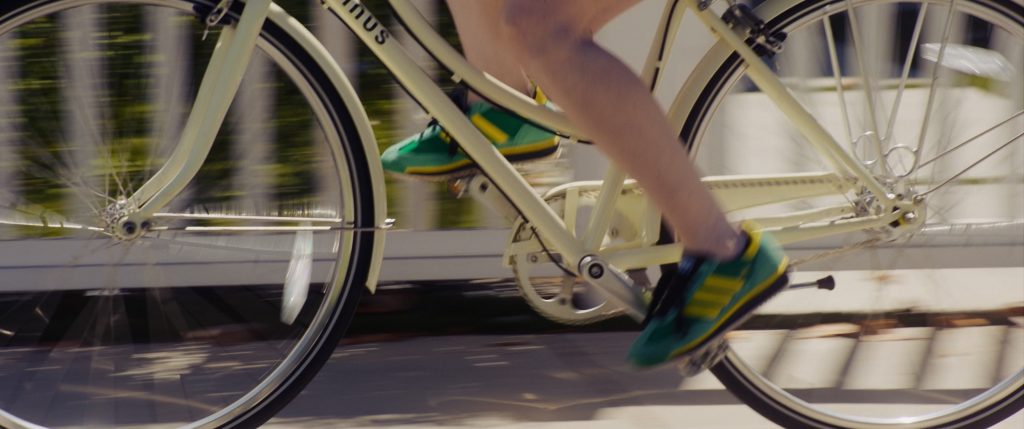 LINUS Bike and Adidas Shoes in Freakier Friday (2025) (Image 2)