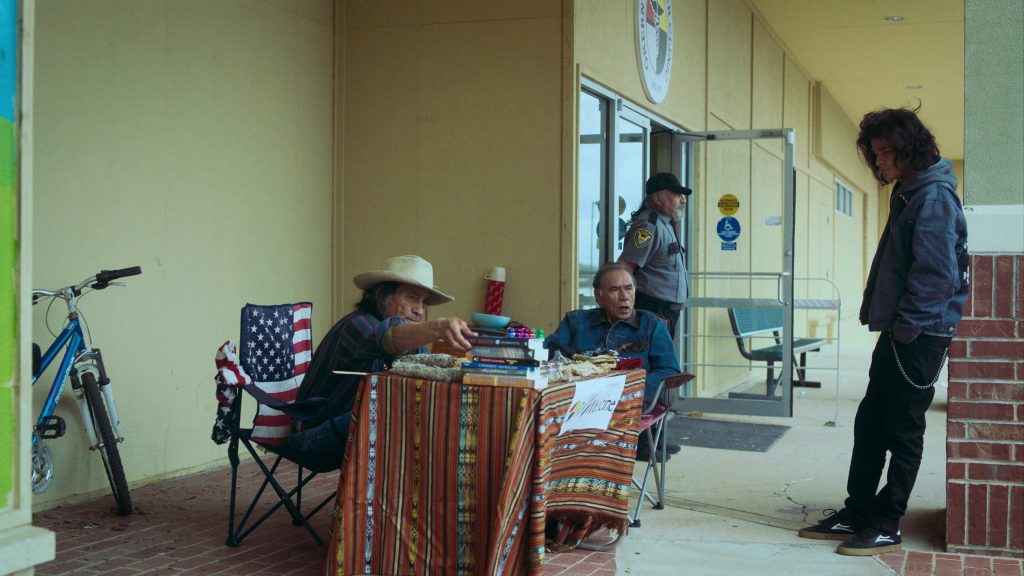 Lakai Shoes of D'Pharaoh Woon-A-Tai as Bear Smallhill in Reservation Dogs S02E01 “The Curse” (2022) (Image 1)