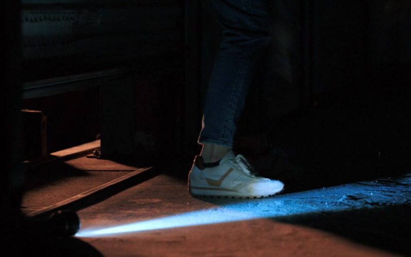 Lauren Ralph Lauren Dani trainer in white leather and suede in Pluribus S01E05 “Got Milk” (2025) (Image 1)