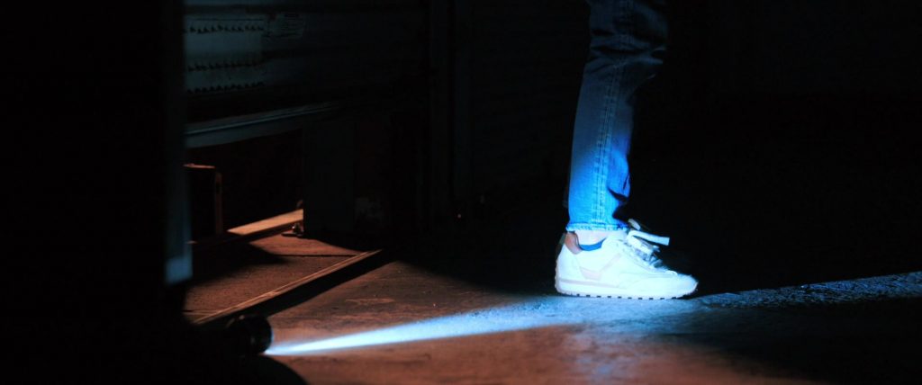 Lauren Ralph Lauren Dani trainer in white leather and suede in Pluribus S01E05 “Got Milk” (2025) (Image 2)