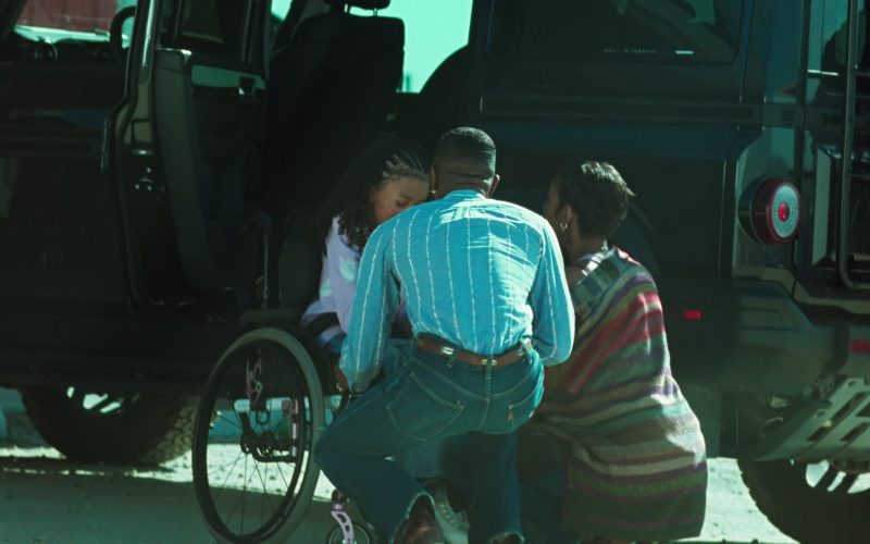 Levi's Jeans, Adidas Shoes in Die My Love (2025) (Image 1)
