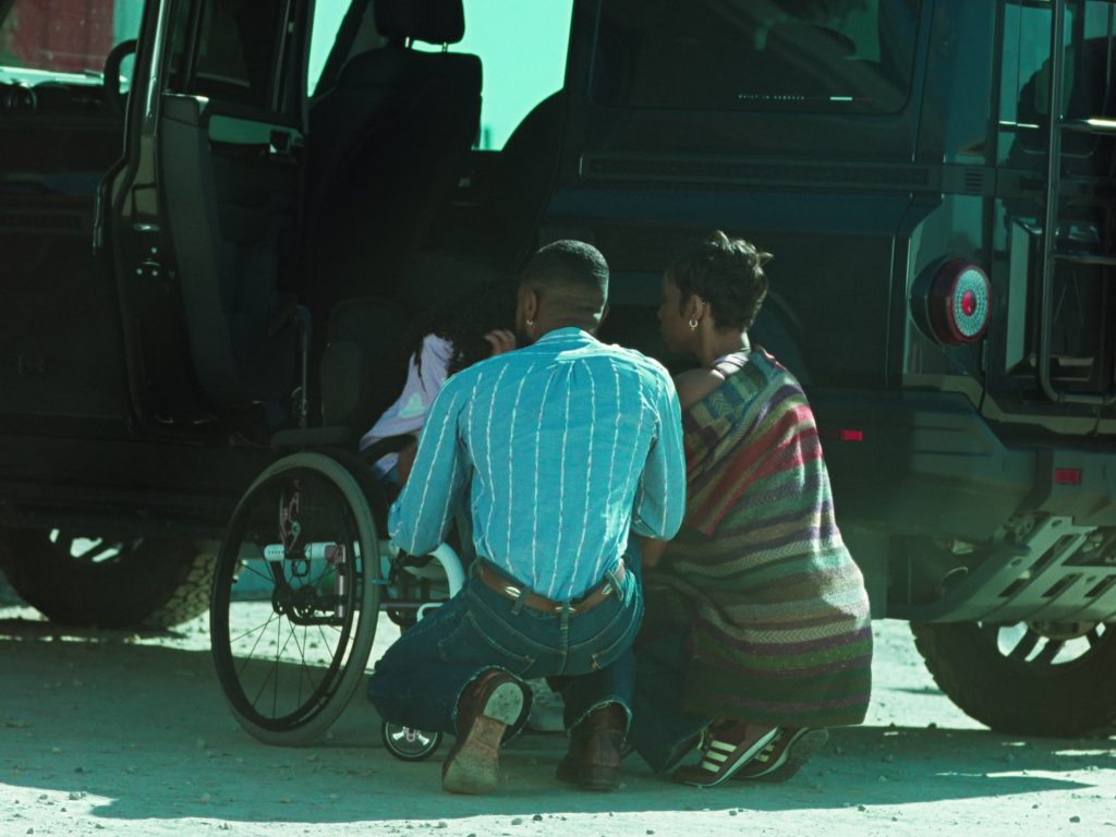 Levi's Jeans, Adidas Shoes in Die My Love (2025) (Image 4)