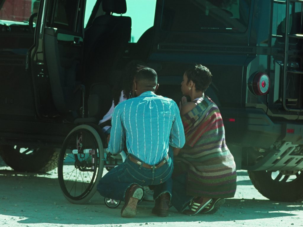 Levi's Jeans, Adidas Shoes in Die My Love (2025) (Image 5)