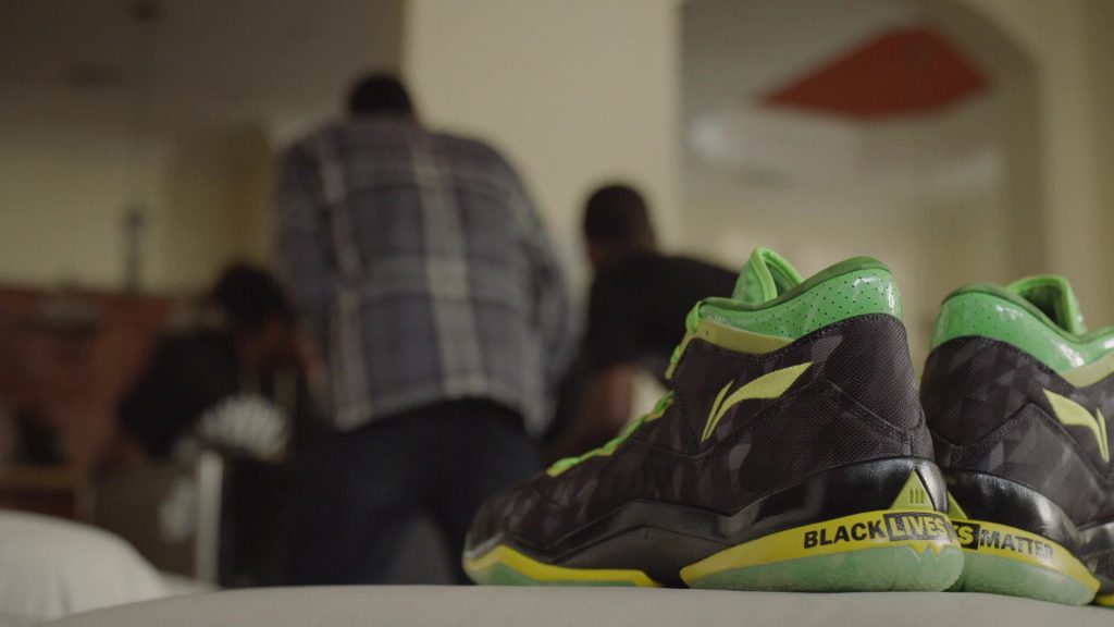 Li-Ning Way of Wade 3.0 “Black Lives Matter” Sneakers in Ballers - Season 1, Episode 9, “Head-On” (2015) (Image 1)