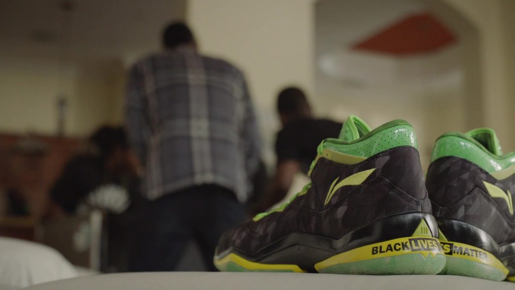 Li-Ning Way of Wade 3.0 “Black Lives Matter” Sneakers in Ballers - Season 1, Episode 9, “Head-On” (2015) (Image 2)