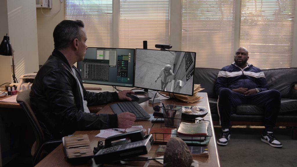 Logitech Keyboard, Sergio Tacchini Tracksuit and Nike Sneakers in Bookie S02E07 “Sphincter Money” (2025) (Image 1)