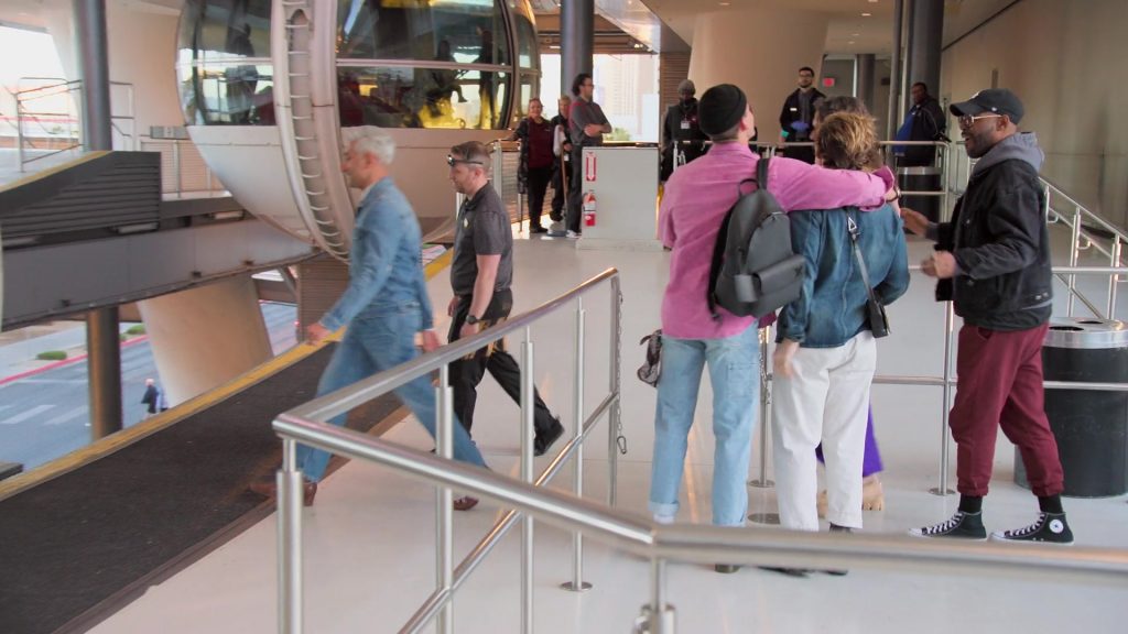 Louis Vuitton Backpack and Converse Shoes in Queer Eye S09E02 “Special Delivery” (2024) (Image 2)