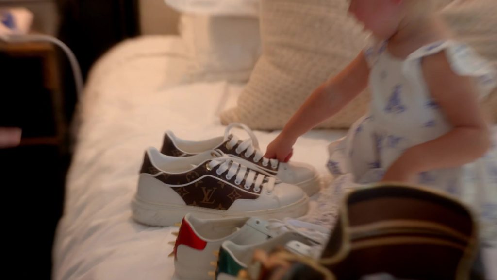 Louis Vuitton Shoes in The Real Housewives of Beverly Hills S15E04 “A Housewives Heatwave” (2026) (Image 1)