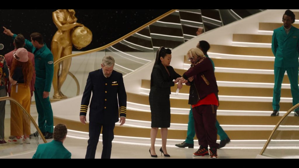 Louis Vuitton Zig Zag Sneakers Worn by Josh Gad as Herman Judd in Avenue 5 Season 1 Episode 1 “I Was Flying” (2020) (Image 2)