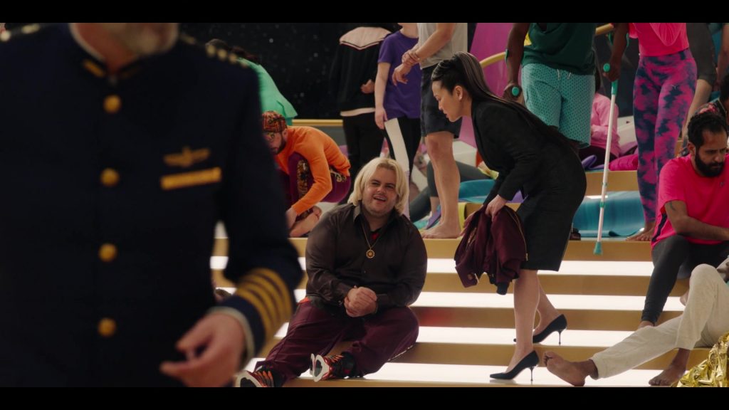 Louis Vuitton Zig Zag Sneakers Worn by Josh Gad as Herman Judd in Avenue 5 Season 1 Episode 1 “I Was Flying” (2020) (Image 4)