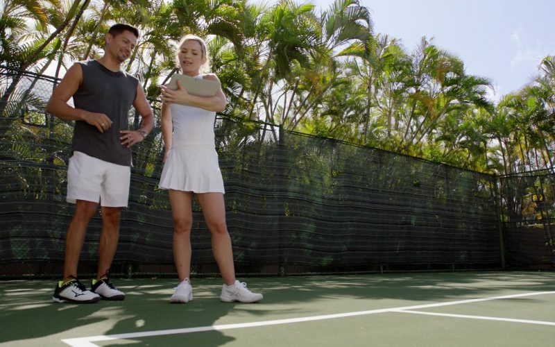 Mizuno Wave Exceed Tennis Court Shoes of Jay Hernandez as Thomas Magnum in Magnum P.I. S03E11 “The Lies We Tell” (2021) (Image 1)
