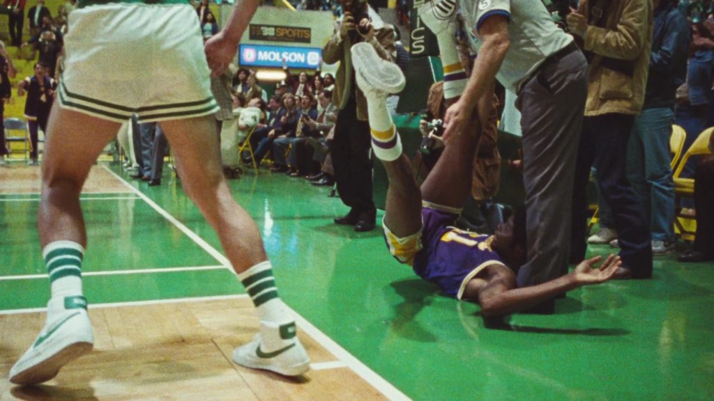 Molson Beer Sign and Nike Sneakers in Winning Time - The Rise of the Lakers Dynasty S01E07 “Invisible Man” (2022) (Image 1)