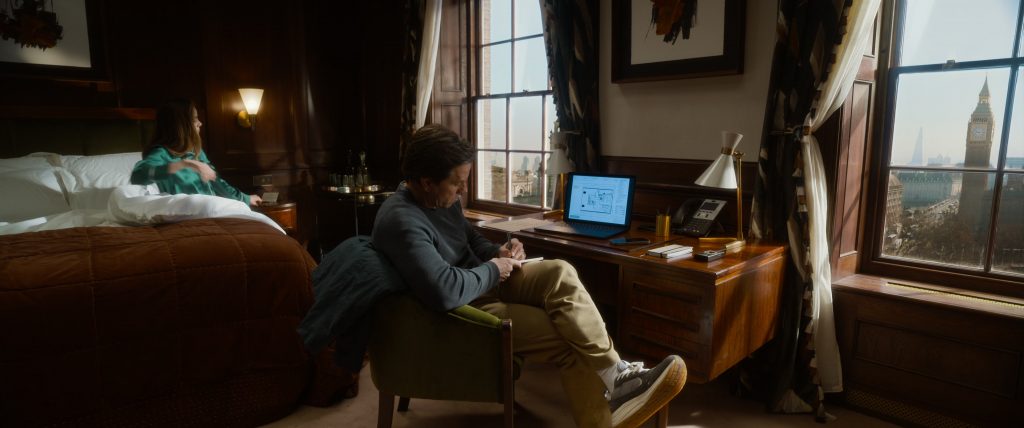 Municipal Origin shoes in The Family Plan 2 (2025) (Image 11)
