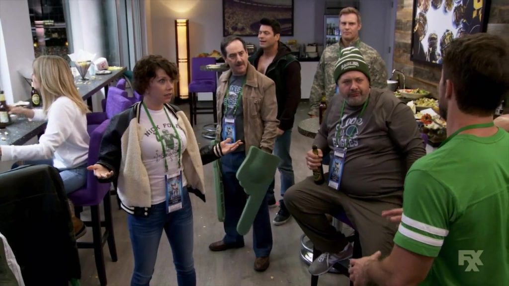 NB Shoes in It’s Always Sunny in Philadelphia - Season 13, Episode 9, “The Gang Wins the Big Game” (2018) (Image 1)