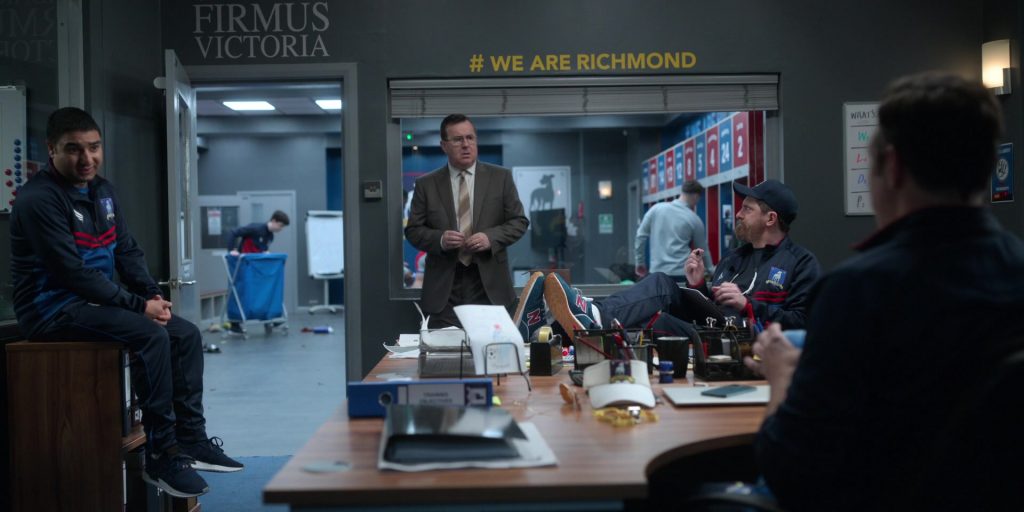 New Balance 373 Men's Shoes Worn by Brendan Hunt as Coach Beard in Ted Lasso S02E01 “Goodbye Earl” (2021) (Image 1)