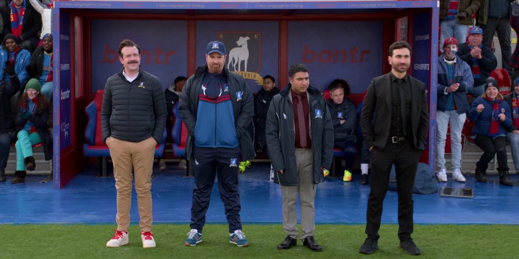 New Balance 373 Sneakers Worn by Brendan Hunt as Coach Beard in Ted Lasso S02E05 “Rainbow” (2021) (Image 2)