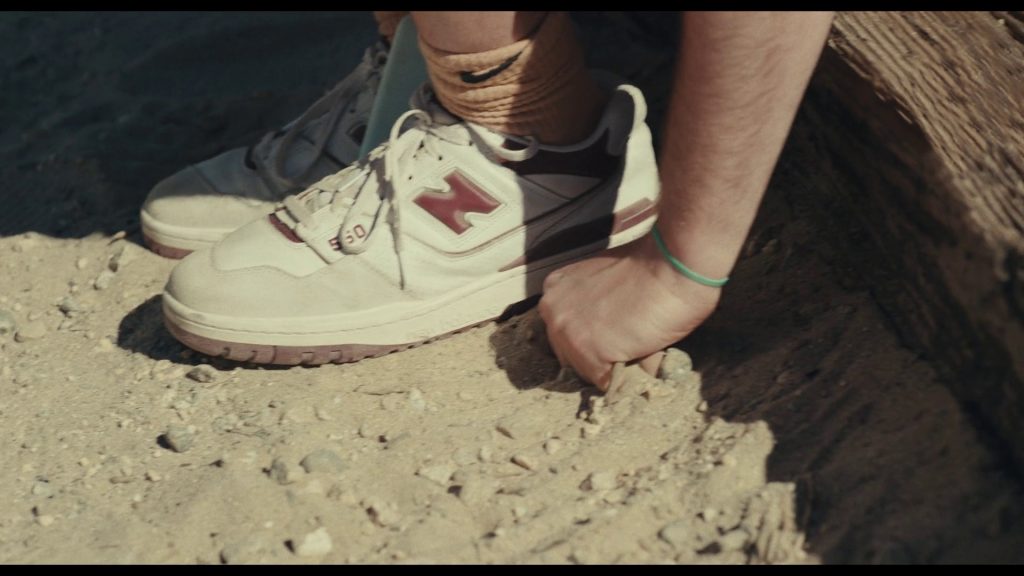 New Balance 550 Sneakers Worn by Dave Burd in Dave S03E06 “#RIPLilDicky” (2023) (Image 1)