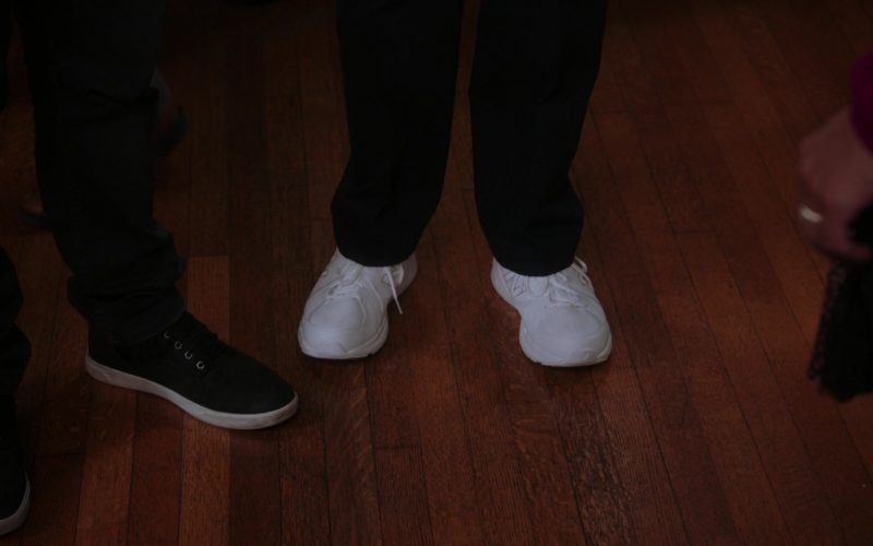New Balance All-White Leather Sneakers Worn by Andre Braugher as Raymond Jacob Holt in Brooklyn Nine-Nine Season 7 Episode 2 “Captain Kim” (2020) (Image 1)