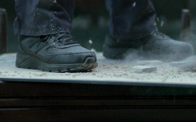 New Balance Black Sneakers Worn by Willem Dafoe as Nemo in Inside (2023) (Image 1)
