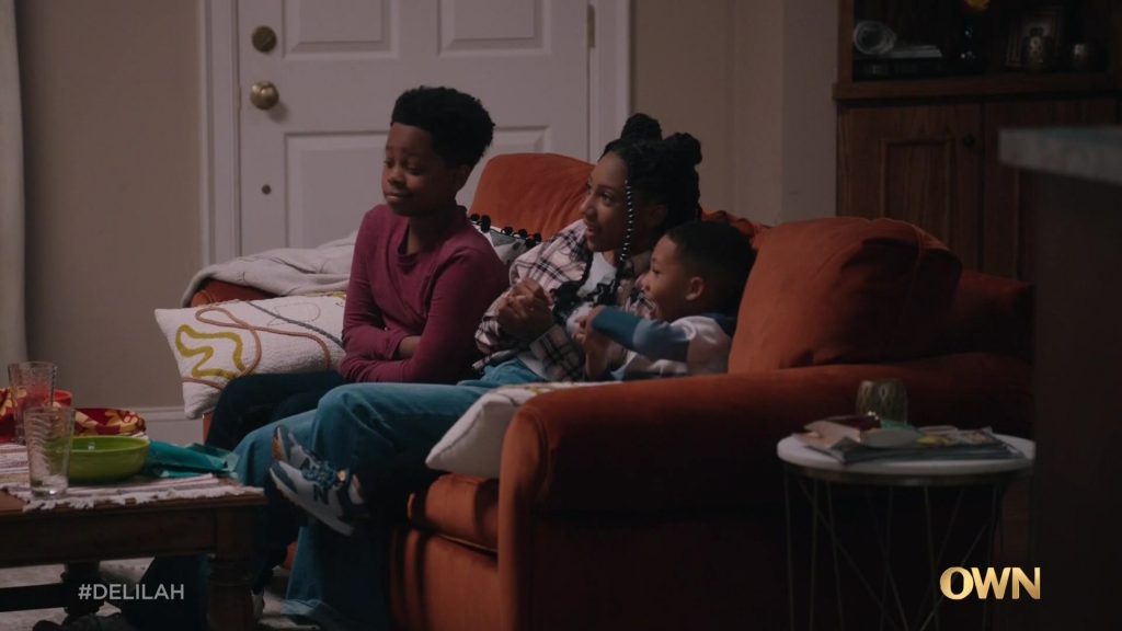 New Balance Boys Sneakers in Delilah S01E03 “Sometimes Apart” (2021) (Image 3)