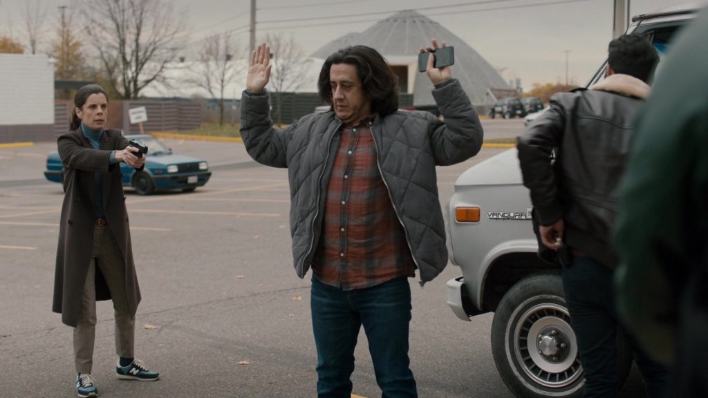 New Balance Casual Shoes of Meredith MacNeill as Sam Wazowski in Pretty Hard Cases S01E06 “Guns” (2021) (Image 1)