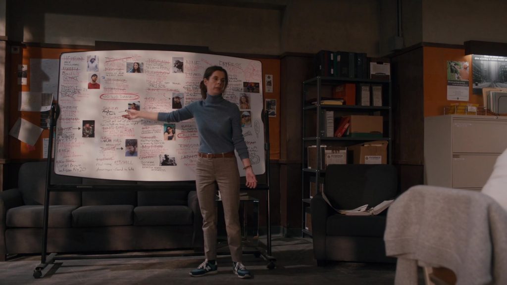 New Balance Casual Shoes of Meredith MacNeill as Sam Wazowski in Pretty Hard Cases S01E06 “Guns” (2021) (Image 2)