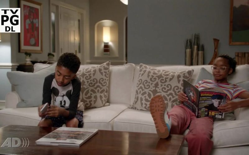 New Balance Girls Sneakers in Black-ish Season 5 Episode 4 - Purple Rain (2018) (Image 1)