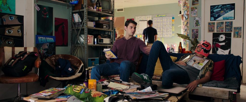 New Balance Green Sneakers of Stony Blyden as Kiran in Life in a Year (2020) (Image 1)