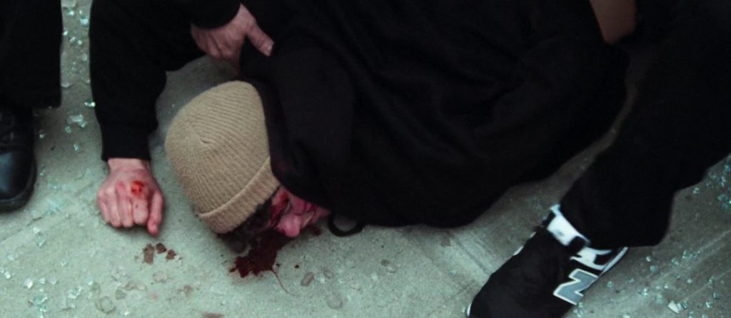 New Balance Men's Black Sneakers Worn by Policeman In Good Time (2017) (Image 1)