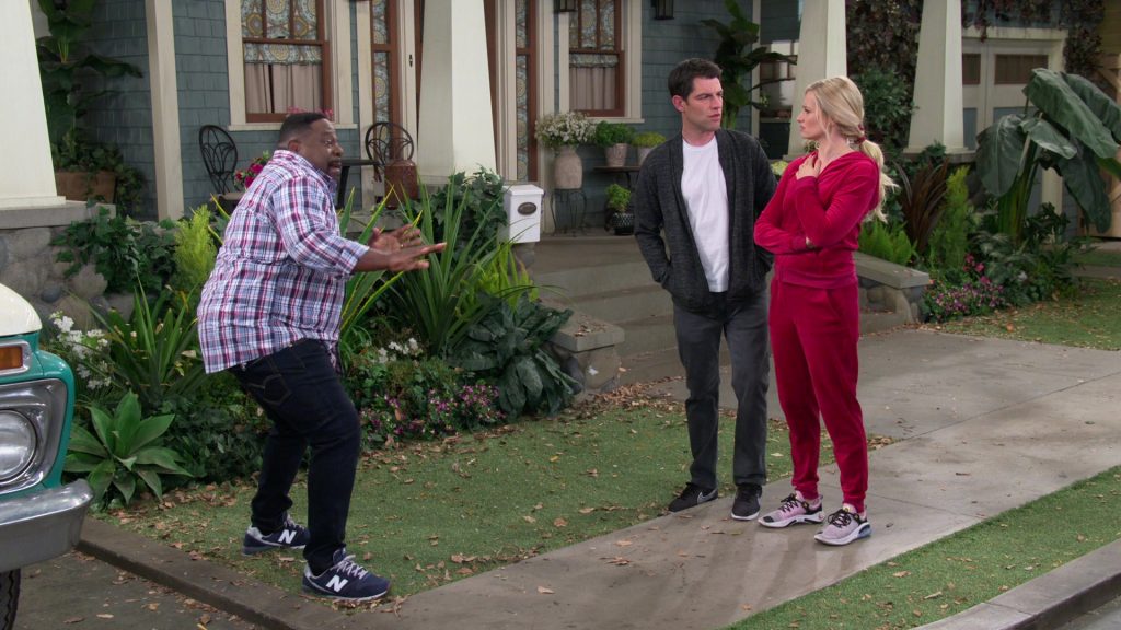 New Balance Men's Blue Trainers Worn by Cedric the Entertainer as Calvin Butler in The Neighborhood S03E07 “Welcome to the Motorcycle” (2021) (Image 1)