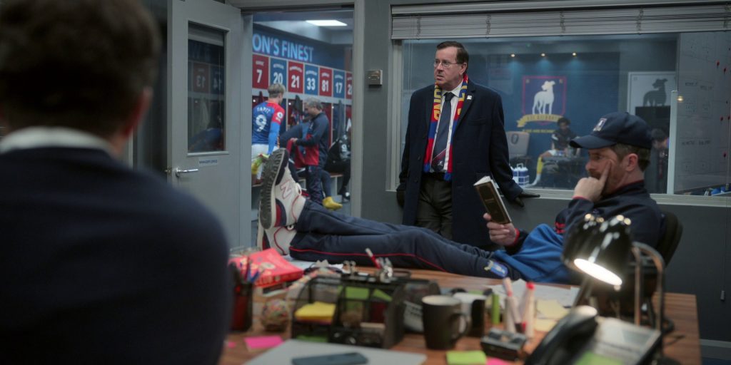 New Balance Men's Shoes of Brendan Hunt as Coach Willis Beard in Ted Lasso S03E12 “So Long, Farewell” (2023) (Image 1)