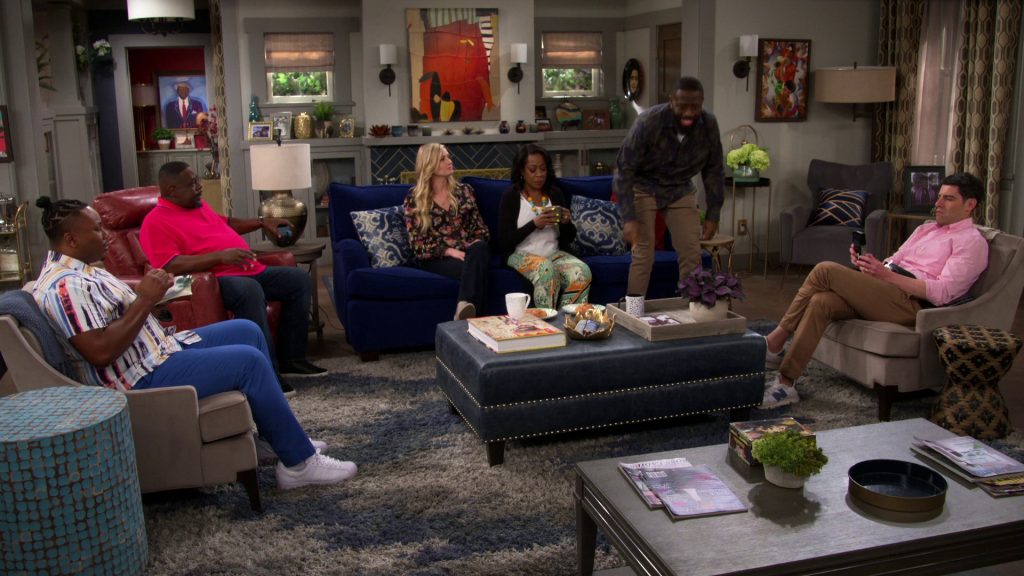 New Balance Men's Sneakers Worn by Max Greenfield as Dave Johnson in The Neighborhood S05E19 “Welcome to the New Do” (2023) (Image 1)