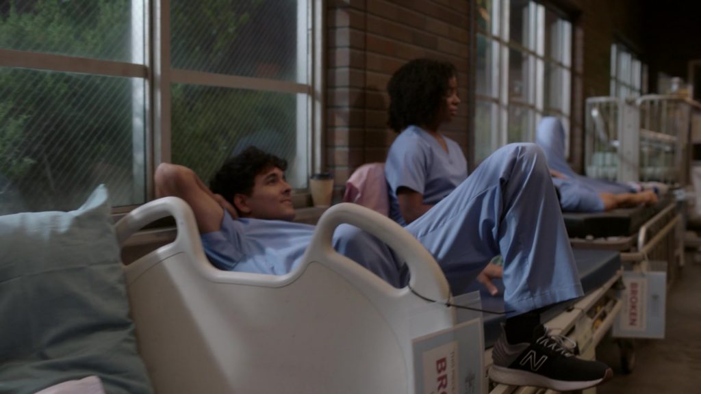 New Balance Men's Sneakers in Grey's Anatomy S19E01 “Everything Has Changed” (2022) (Image 1)