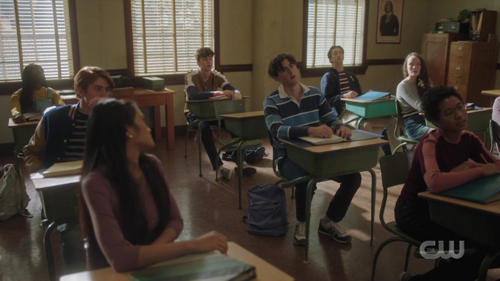 New Balance Men's Sneakers in Riverdale S05E06 “Chapter Eighty-Two - Back to School” (2021) (Image 1)