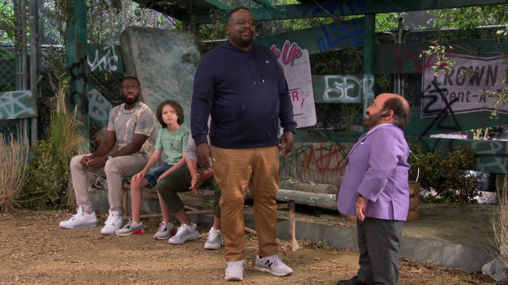 New Balance Men's Sneakers of Cedric the Entertainer as Calvin Butler in The Neighborhood S04E03 “Welcome to the Sister From Another Mister” (2021) (Image 1)