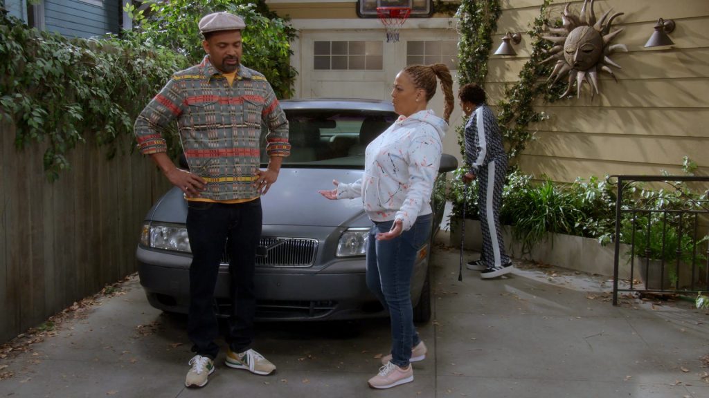 New Balance Men's Sneakers of Mike Epps as Bernard “Bennie” Upshaw Sr. in The Upshaws S04E06 “Auto Motives” (2023) (Image 1)