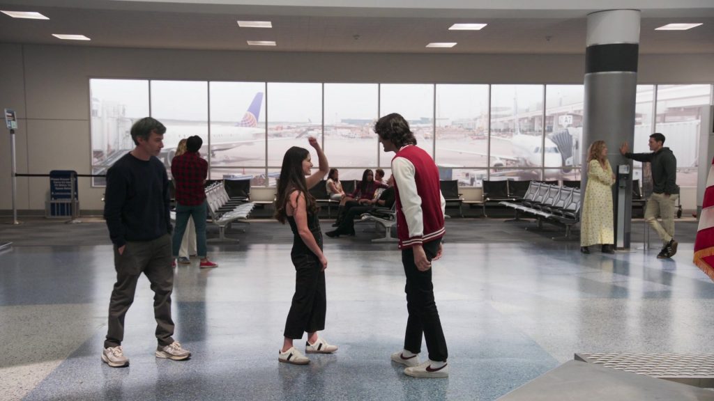 New Balance, Nike, United Airlines in The Rehearsal S02E04 “Kissme” (2025) (Image 3)