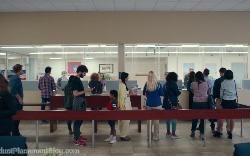 New Balance Red Sneakers Worn by Lil Dicky in Dave S01E01 “The Gander” (2020) (Image 1)