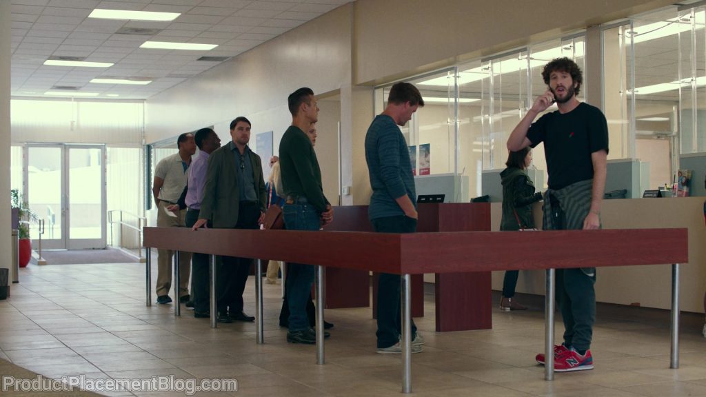 New Balance Red Sneakers Worn by Lil Dicky in Dave S01E01 “The Gander” (2020) (Image 2)